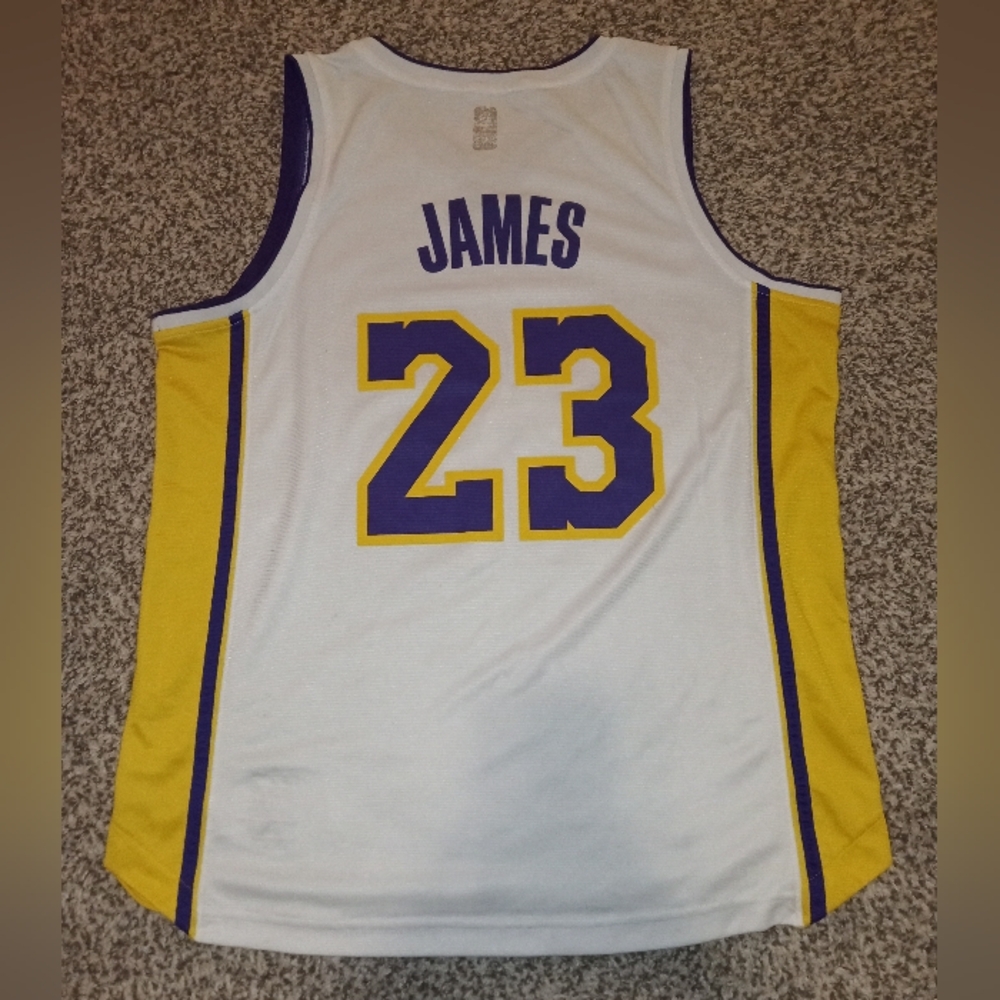 Men's LA Lakers LeBron James official licensed jersey